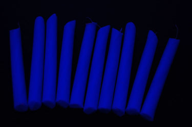 Violet UV Blacklight Reactive Drip Candles